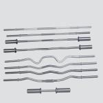 Cold Galvanizing Steel Free Weight Exercise Equipment Olympic Barbell Bar