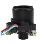 Varifocal Stepping Motorized Zoom Lens 2.8-12mm Multi Coating Surface Vandal