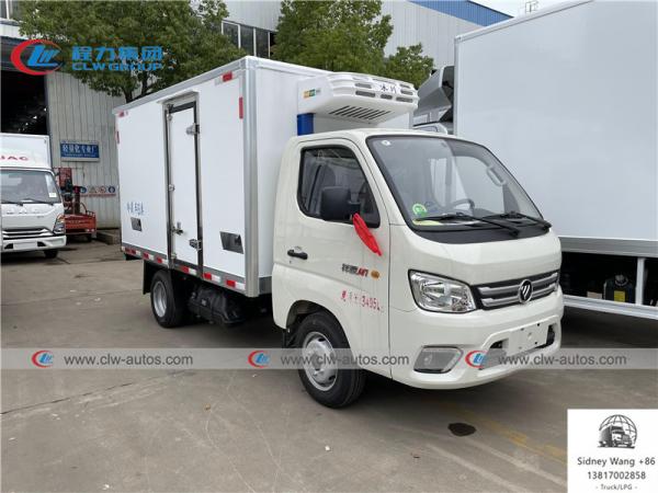 Buy cheap Foton Xiangling M1 LHD Gasoline Refrigerated Van Truck from wholesalers