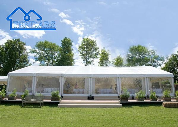Aluminum Frame Party Marquee Tents Structures For Four Season 1000 People Heavy