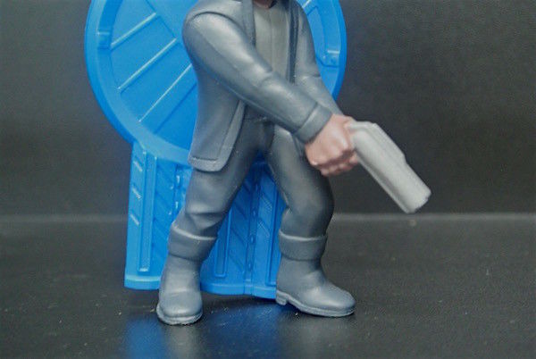 Cartoon Little Collectible Toys Nick Fury Toy Marvel Character 7 CM Height