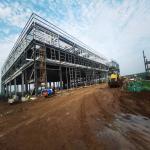 Industry Q355 Q235 Steel Structure Workshop Prefab Metal Workshop For Food