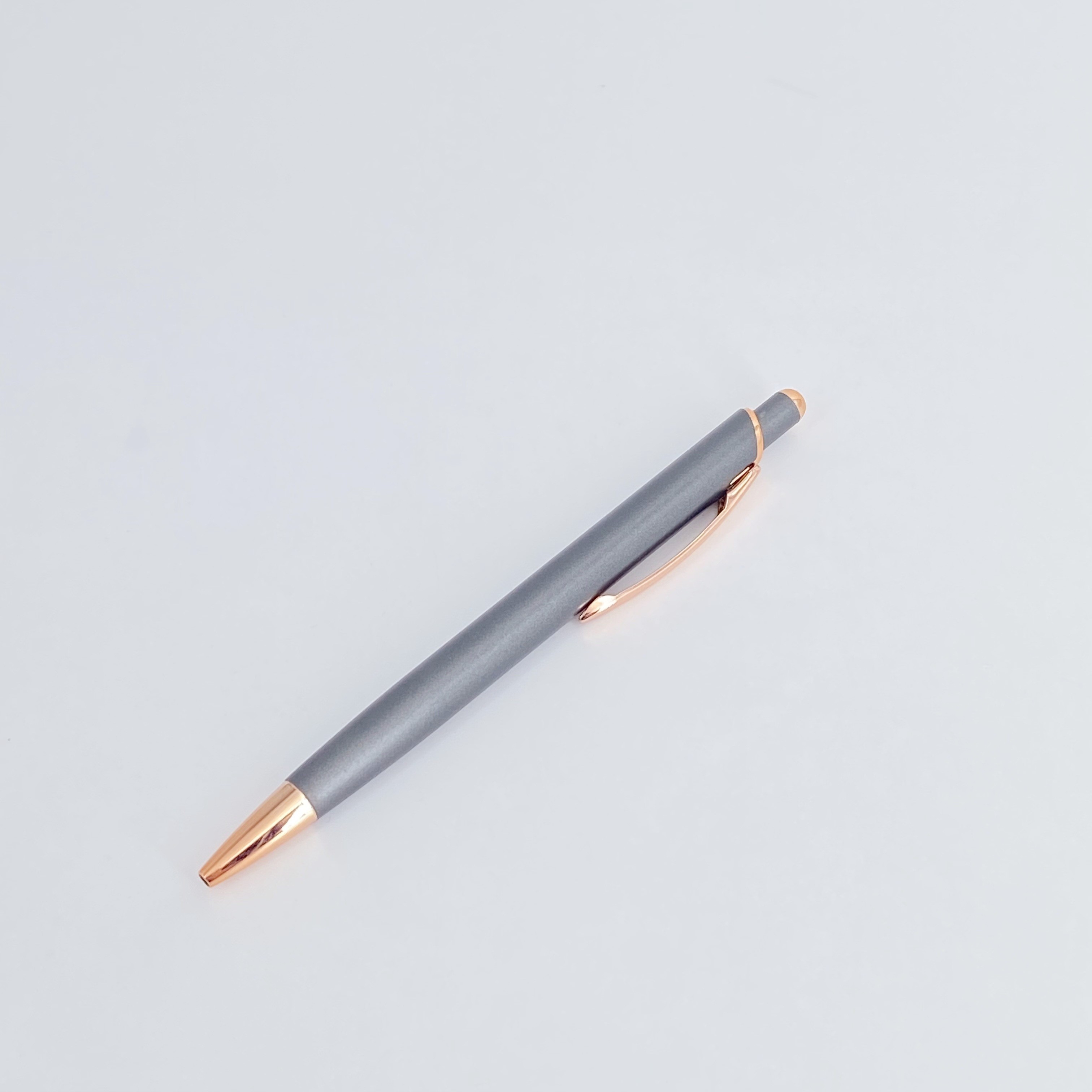 Colorful Aluminum Ball Pen Press Ballpoint Pen School Office Stationary