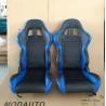 Buy cheap Adjustable Race Car Seats Blue Pvc Seats Single Adjuster And Single Slider from wholesalers