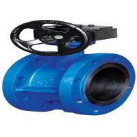 Buy cheap PN1.6 Mpa Rubber Lined Butterfly Valve , Cast Iron QT450 Valve Butterfly Wafer product