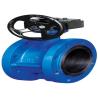 Buy cheap PN1.6 Mpa Rubber Lined Butterfly Valve , Cast Iron QT450 Valve Butterfly Wafer from wholesalers