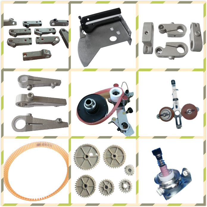 Korea Needle Loom Spare Parts 150*5*0.3 Circle Eyelet Narrow Fabric Loom Parts Heald 150mm And Dropper 165*11*0.3 Open