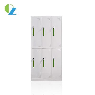 Buy cheap 6 Doors Gym GB/T2009-2001 Metal Locker Cabinet Clothes Storage from wholesalers