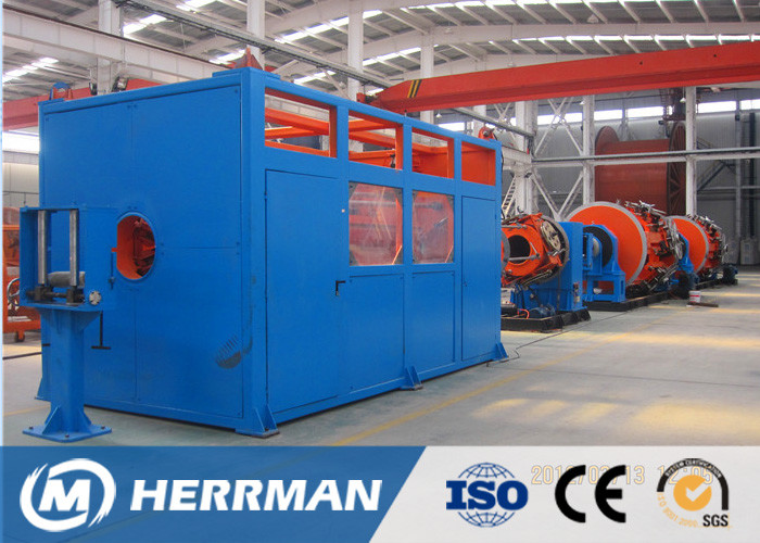 Flat Steel Tape Armouring Machine Of Submarine Fexible Pipe Production Line