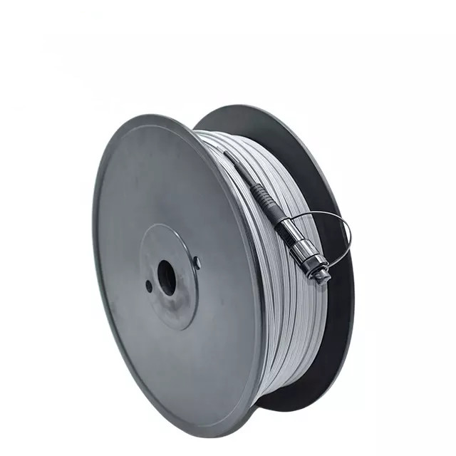 Huawei Mini Sc Ftth Flat Drop Fiber Cable Preconnectorized Grey Lszh G657a2 150m