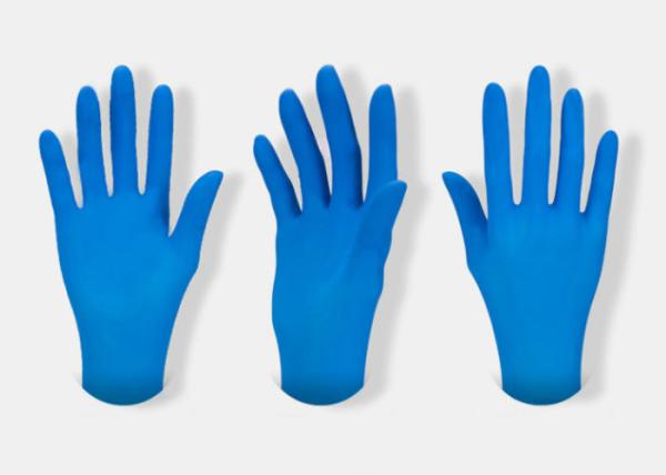 Buy cheap Healthcare Only Long Sleeve Disposable Nitrile Gloves Disposable Tattoo Gloves from wholesalers