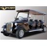 Buy cheap Classic Type Electric Club Car Utility Vehicle With Golden Yellow Color , 8 Seat from wholesalers