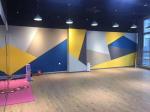 Acoustic Sound Intensive Polished Polyester Fiber Board A1 Fireproof