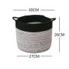 Buy cheap Decorative Custom Woven Cotton Rope Laundry Toys Candy Storage Fabric Container Wholesale Spa Gift Baskets Organizer from wholesalers