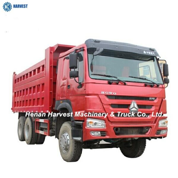 Buy cheap Howo 6x4 30 Ton 375HP Used Dump Truck For Sale in Zambia from wholesalers