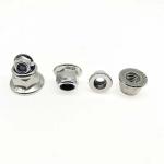 DIN6926 Stainless Carbon Steel Flange Nuts A2.70 Nylon Insert Hex Flange Lock