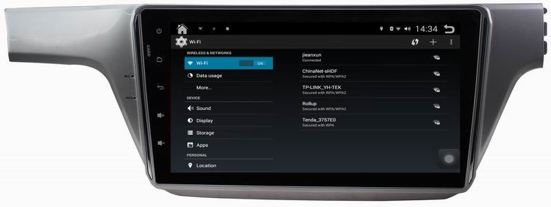 Ouchuangbo auto gps navigation dvd player android 4.4 for Volkswagen Lavida 2015 with Thai language can bus