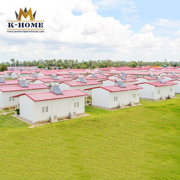 Buy cheap Modular Two Bedroom Refugee House Portable Accommodation Camp Fast Build from wholesalers
