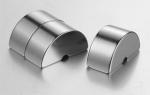 Silver Small Rare Earth Magnet , N52 Strong Cube Magnets 15 X 8mm