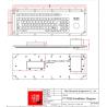 Buy cheap Waterproof Dustproof Industrial PC Keyboard IP65 / IK07 With Trackball Violence Resist from wholesalers