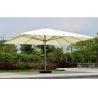 Buy cheap Outdoor Commercial 7*7M Square Garden Parasol Umbrella With LED Lights from wholesalers