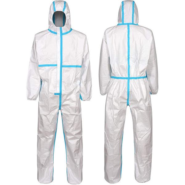 Buy cheap Ppekit Disposable Safety Coveralls Disposable Protection Chemical Protective Microporous Non-Woven Coverall OEM from wholesalers