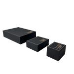 Soft Leatherette Paper Luxury Jewelry Packaging Boxes Chinese Font Logo Jewelry