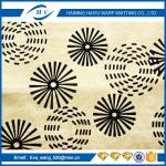 fabrics dyeing flocked fabric for sofa cushion cover bonded with Knitting fabric