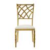 Buy cheap Rental Banquet Reception Stackable Stainless Steel frame wedding chair Chiavari chair from wholesalers