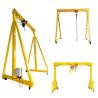 Buy cheap Customized Span Electric Walking Mini Gantry Crane 4 Wheels A Frame Gantry Crane from wholesalers