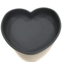 Buy cheap Non Toxic Custom Suction Silicone Baby Plate Heart Shaped OEM For Children product