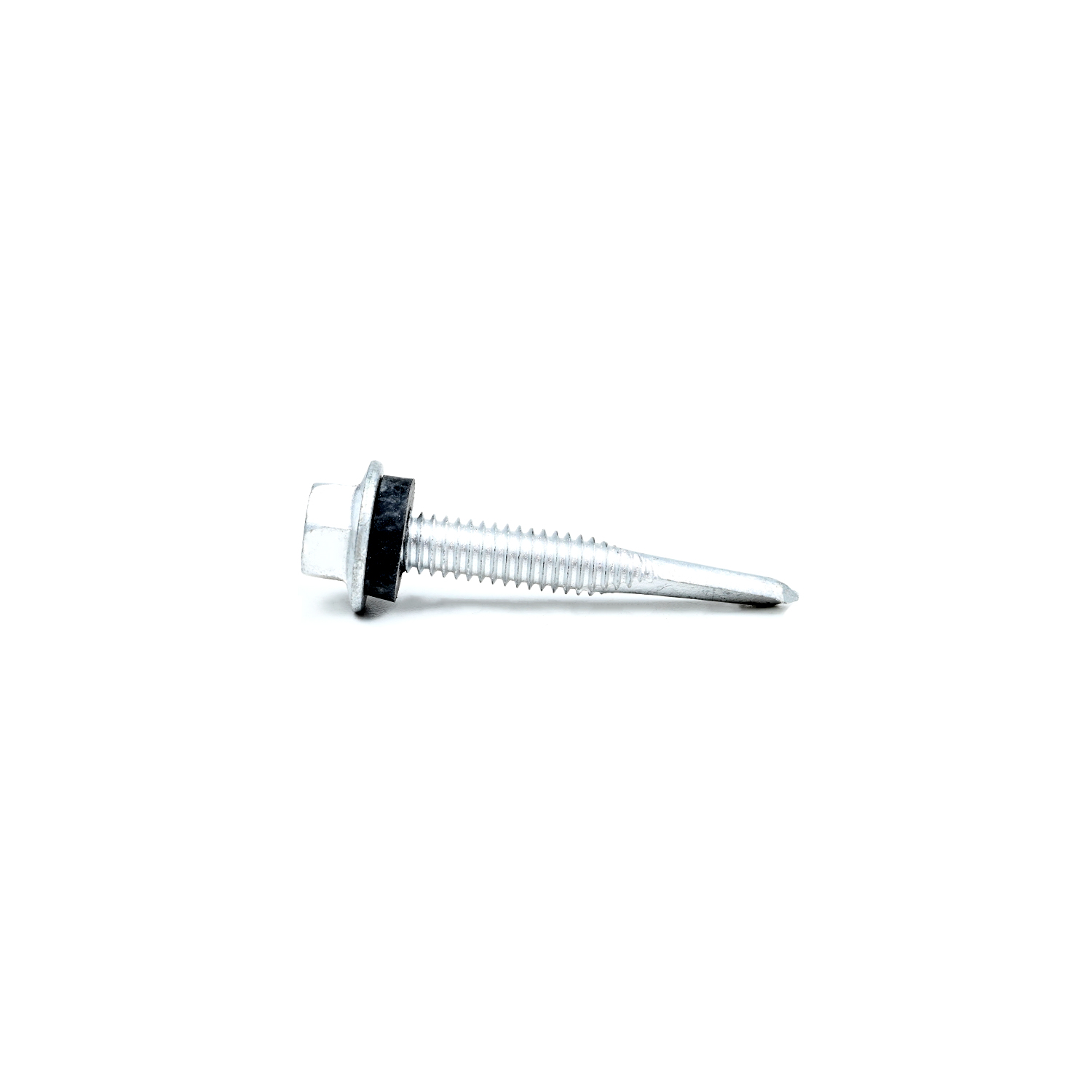 Yellow Hex Flange Head Roofing Screw M5.5 X 38 Self Tapping Metal Screws Tek 5 Self-Drilling Screws For Roof
