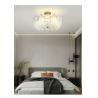 Buy cheap Modern Simple Pearl Feather Glass Chandelier Luxury Living Room Lamp Bedroom Dining Room White Chandelier(WHCY-253) from wholesalers