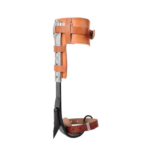 Buy cheap Upgrade Leather Pole Climbing Spikes Ergonomically from wholesalers