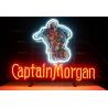 Buy cheap Hand Bended " Captain Morgan " Real Glass Neon Sign Beer Bar Light for Wedding Gift Bedroom Home Wall Decor Man Cave Gif from wholesalers