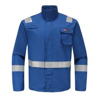 Buy cheap Inherent FR Aramid Anti Statics Protective Clothing , 200gsm Flame Resistant product
