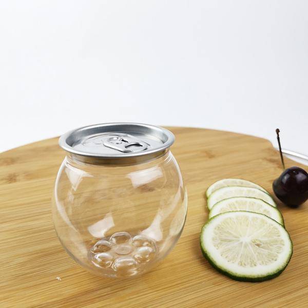 Buy cheap 210ml PLA Water Bottles For Cereal Beans Nuts Preserve Bottle from wholesalers