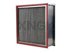 High Temp Oven Hood Filter Flange Type , Class 100 99.99% @ 0.3 Micron Oven Vent