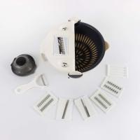 Buy cheap Plastic Sink Drain Basket Multifunctional Vegetable Cutter Gray White product