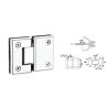Buy cheap Bathroom glass clamp RS1809, Bevel 180 degree, Stainless steel 304, Satin or Mirror from wholesalers