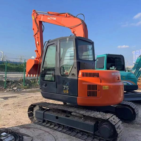 Buy cheap 7.1 Ton Used Original Hitachi Zx70 Zx75 Mini Excavator 0.33m3 from wholesalers