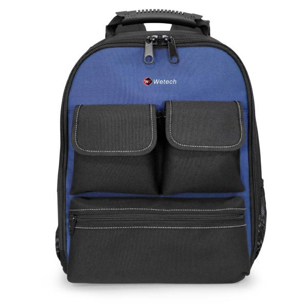 Buy cheap Oxford Backpack Tool Bag Black Multi Pocket Tool Bag With Waist Bag from wholesalers