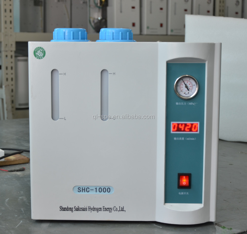 SHC-1000 Lab H2 Hydrogen Generator With 99.999% Purity AC 220V/110V 500W