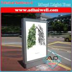 Bus Stop Shelter Lateral Mupi Light Box