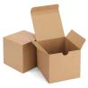 Buy cheap Custom Recycled Folding Kraft Paper Gift Craft Chocolate Square Packaging Boxes Made from wholesalers