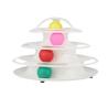 Buy cheap Interactive Funny Cat Track Toy , Cat Roller Toy Pink / White / Blue Color from wholesalers