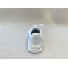 Buy cheap Heightening Sneakers PU White Leather Espadrilles With Pearl Flower from wholesalers
