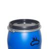 Buy cheap Cylindrical High Density Polyethylene Barrel 210Liters 55gal Blue Chemical Barrel from wholesalers