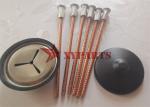 Ship Building M3x90mm Length Copper Steel Bimetal Pins With Aluminum Weld Base