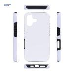 Sublimation 3D 2in1 Film Mobile Phone Case Blank Phone Cover For IPhone 16 Pro